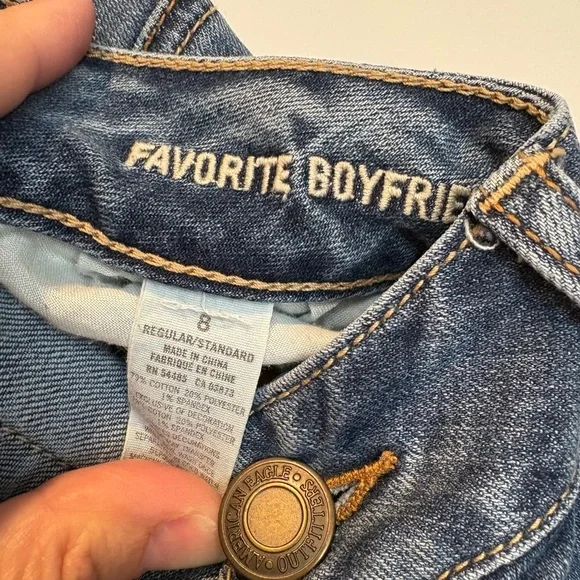 American Eagle Outfitters Blue Flare Jeans - Picture 3 of 6